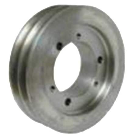 Dodge Industrial Bushing Bore V-Belt Pulley, 3V Belt Section, 2 Groove, 2.6 in. Pitch Dia 2/3V2.65-JA